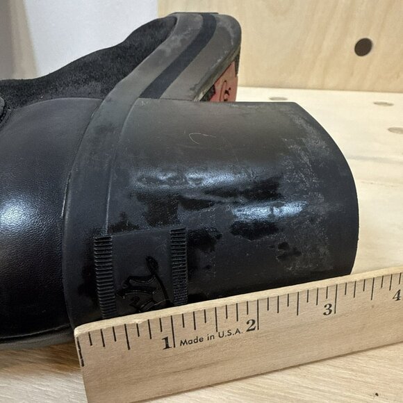 Ash Women's Size 40 Black Suede Leather Platform Chunky Boots US 9-9.5 - Picture 14 of 14